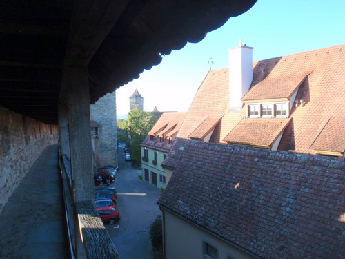 City from upstairs.